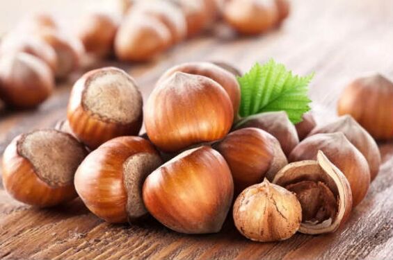 hazelnuts សម្រាប់ថាមពល